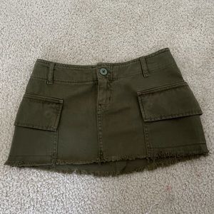 Free people micro mini skirt